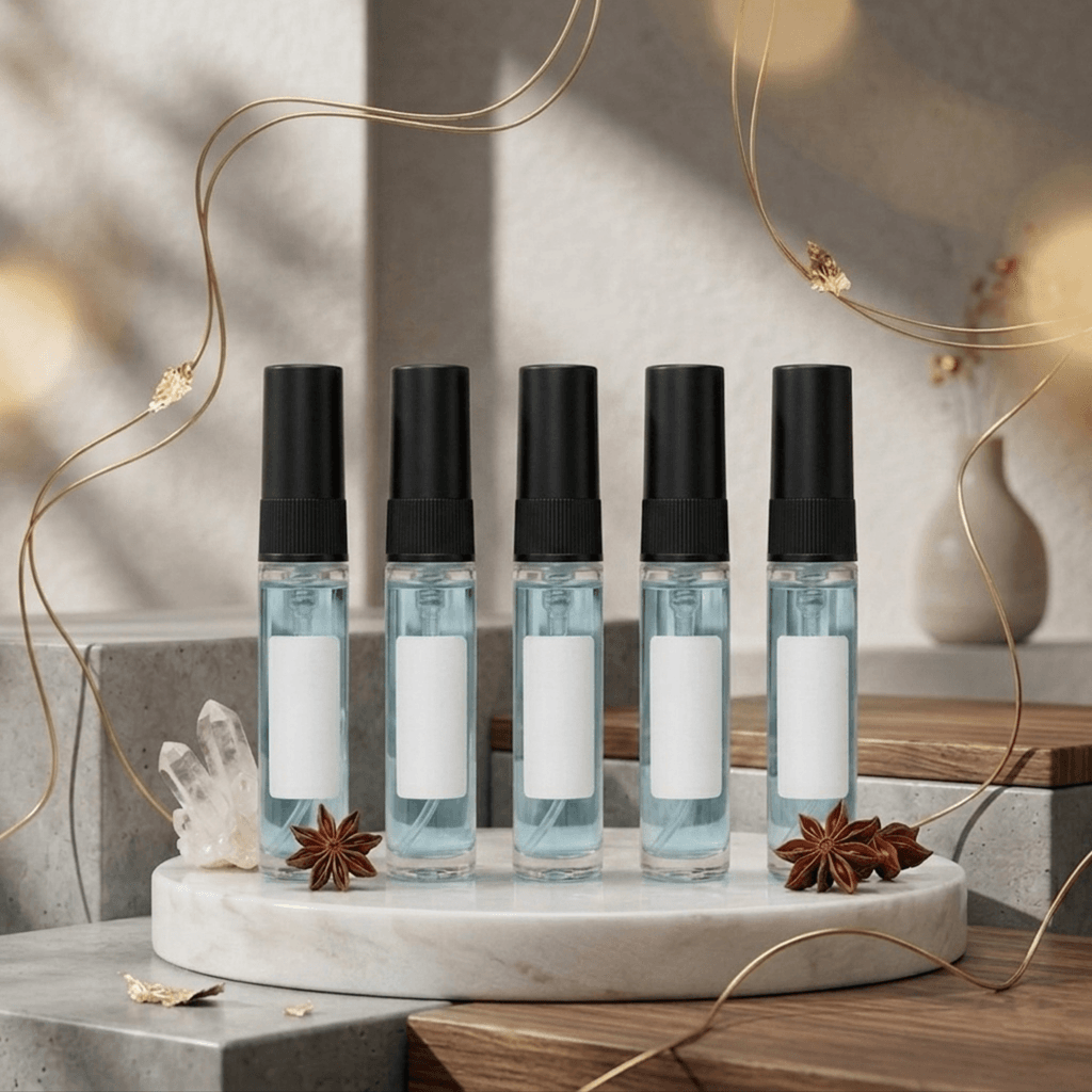 Top 5 perfume testers sample set by Hunail Fragrances